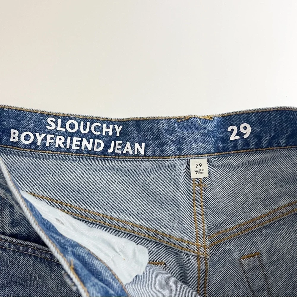 J. Crew Slouchy Boyfriend Jean in Paulette Wash